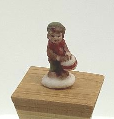 Tiny Hummel Figurine, Little Drummer, by B. Neiswener